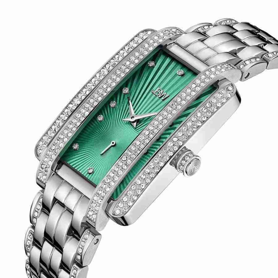 JBW Mink Green Dial Stainless Steel Ladies Watch J6358A