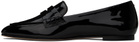 Aeyde Black Alfie Loafers
