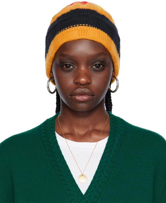 Photo: Guest in Residence Multicolor 'The Rib Stripe' Beanie