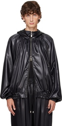 ADER error Black Product. 20 Faux-Leather Jacket