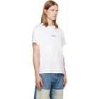 Maison Margiela White Distorted Logo T-shirt