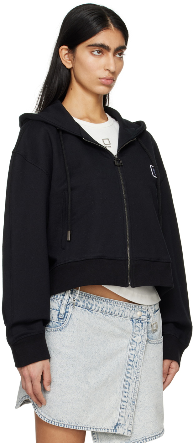 Wooyoungmi Black Patch Hoodie
