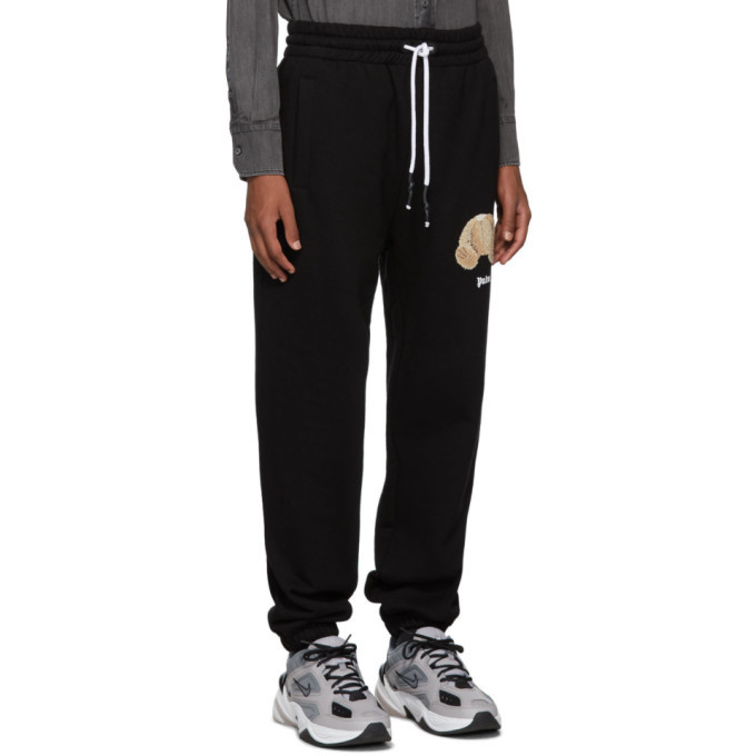 Palm Angels Black Mini Kill The Bear Lounge Pants Palm Angels