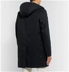 Mackintosh - Bonded Cotton Hooded Raincoat - Midnight blue