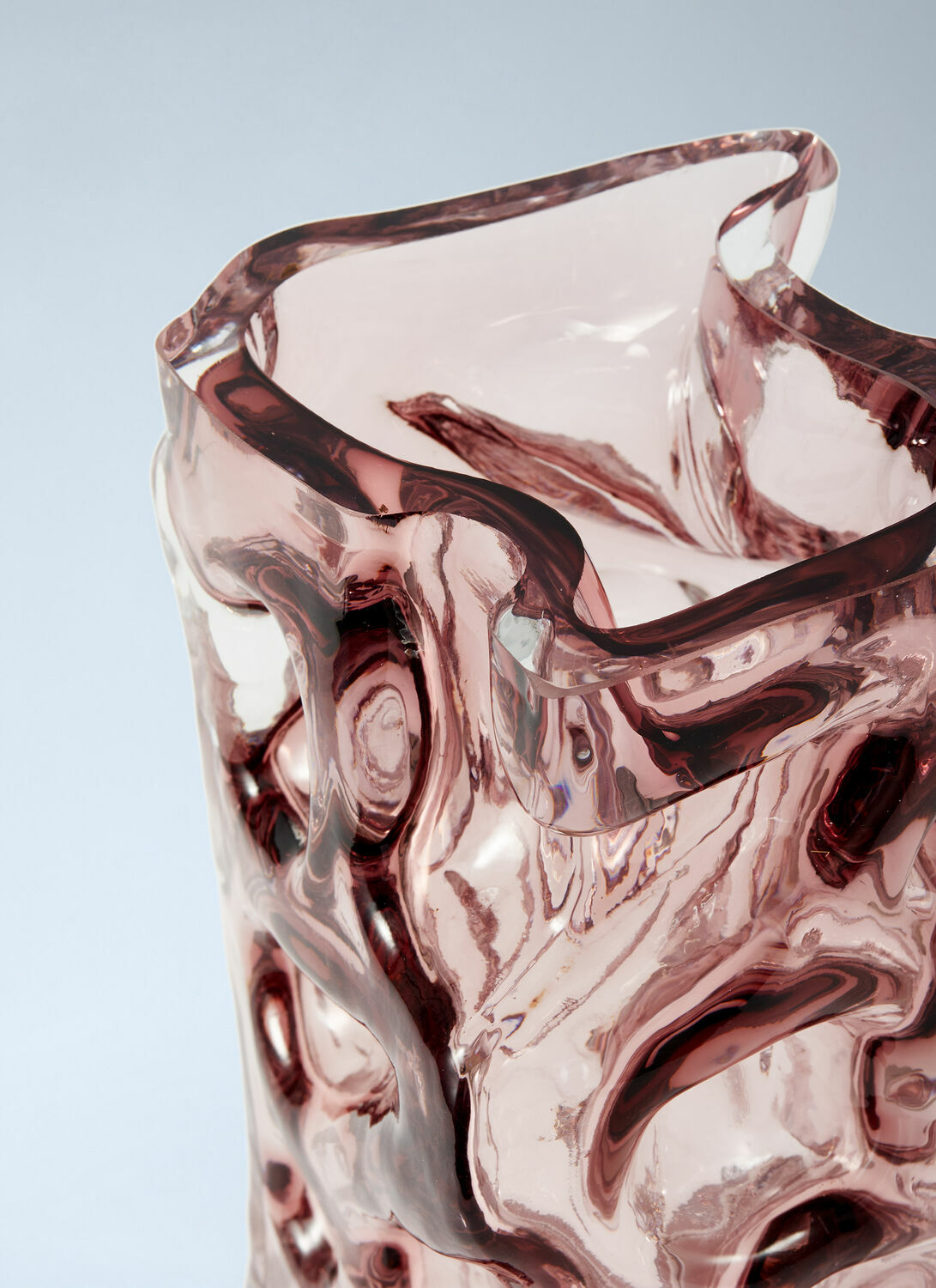 POLSPOTTEN Textured Glass Vase