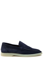 Aurélien Yacht Suede Loafers Navy