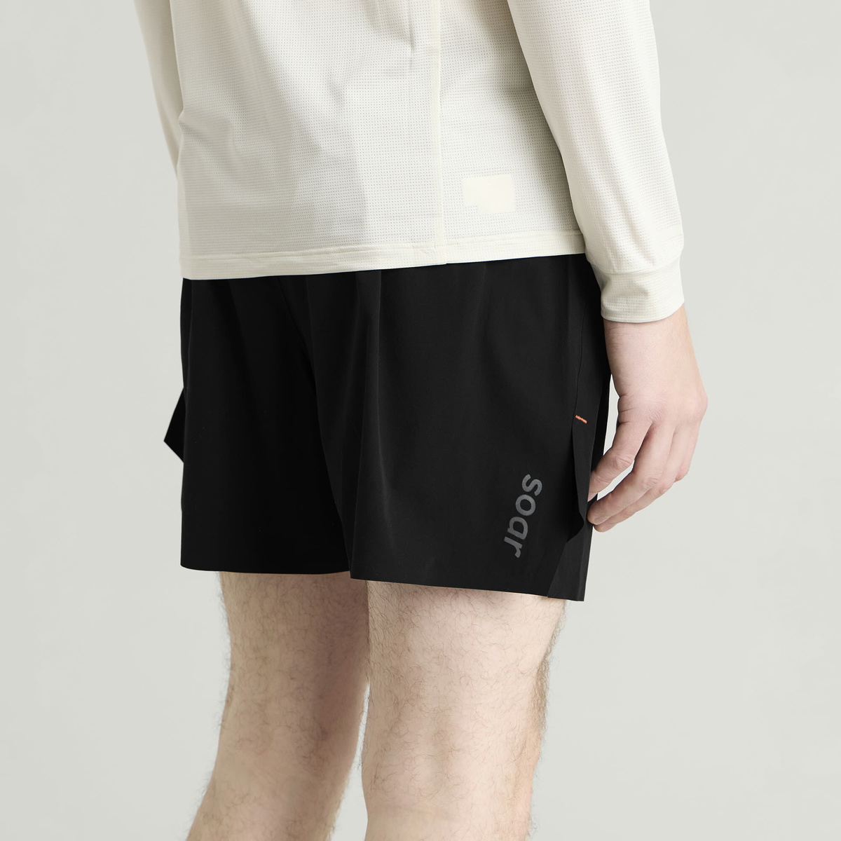 SOAR Men's Run Shorts in Black