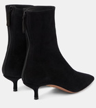 Aquazzura Montmartre 50 suede ankle boots