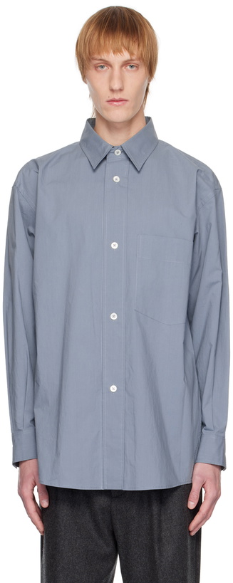 Photo: Margaret Howell Blue Matt Shirt