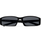 Balenciaga - Rectangle-Frame Acetate Sunglasses - Black