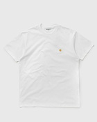 Carhartt Wip S/S Chase T Shirt White - Mens - Shortsleeves