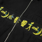 Brain Dead Men's Egyptian Canvas Jacket in Washed Black