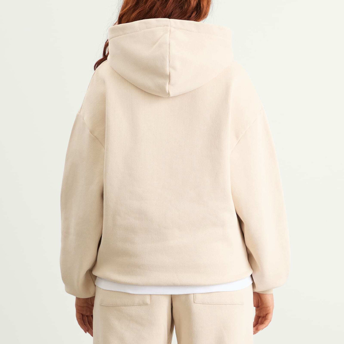 MKI Women's Uniform Hoodie Presented by END. in Oat Milk