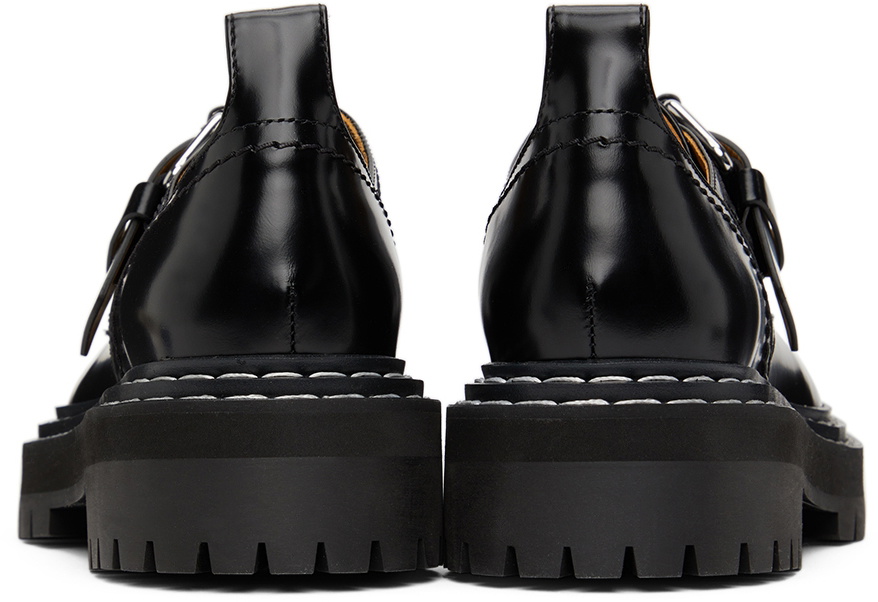 Proenza Schouler Black Lug Sole Buckle Oxfords Proenza Schouler display picture 2