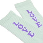 Rostersox Love Socks in Green