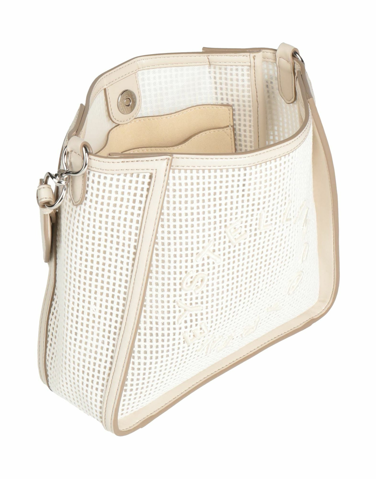 Stella Mccartney Womens Cross-body bag in Beige