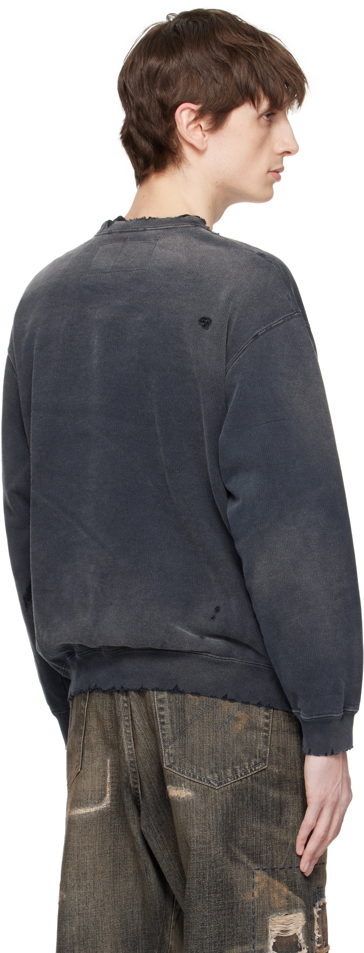 2.8万 NEIGHBORHOOD SAVAGE CREWNECK LS BLK Neighborhood Savage Crewneck Sweat Shirt Black – LESS 17