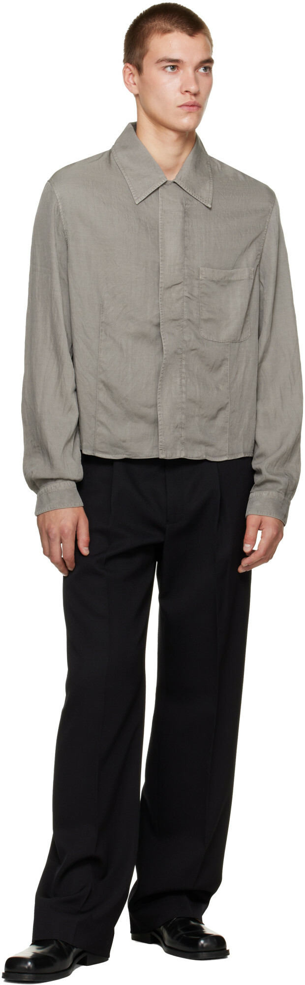 OUR LEGACY Black Slack Trousers
