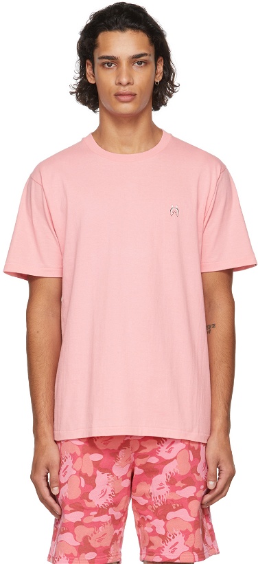 Photo: BAPE Pink Shark One Point T-Shirt