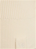 VICTORIA BECKHAM V Neck Cotton & Silk Knit Sweater