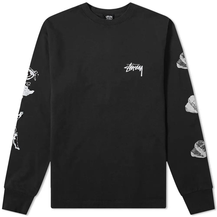 Photo: Stussy Long Sleeve Angels Pigment Dyed Tee