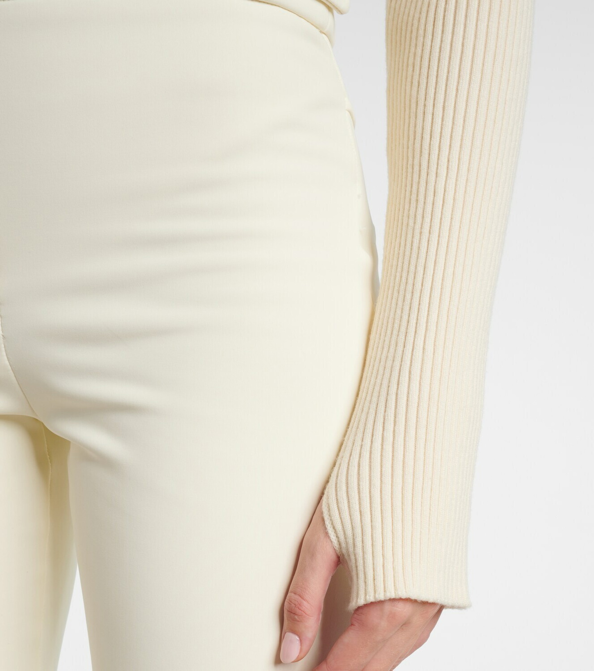 Cordova Butte ribbed-knit wool-blend bodysuit