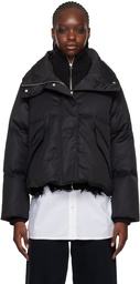 MM6 Maison Margiela Black Oversize Down Jacket