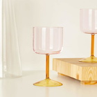 HAY Tint Wineglass - Set Of 2 in Pink/Yellow