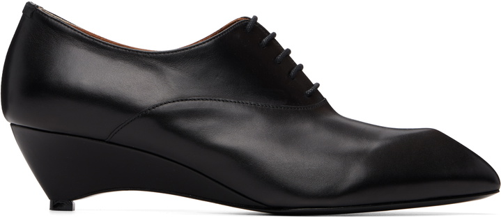 Photo: Jil Sander Black Lace-Up Derbys