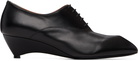 Jil Sander Black Lace-Up Derbys