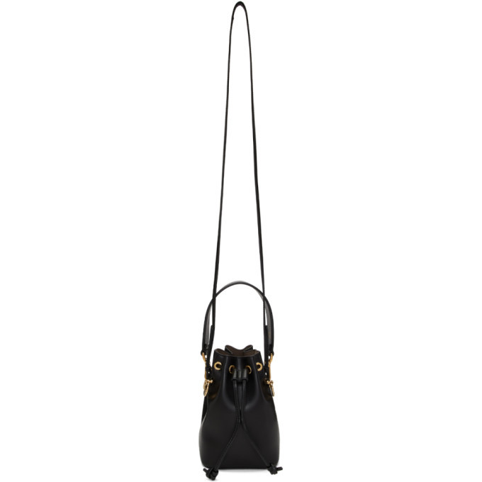 Fendi Black Mon Tresor Mini Leather Bag