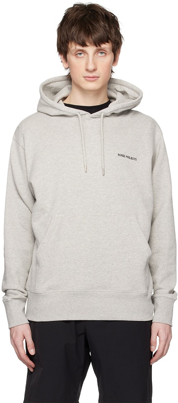 Photo: Norse Projects Gray Arne Hoodie