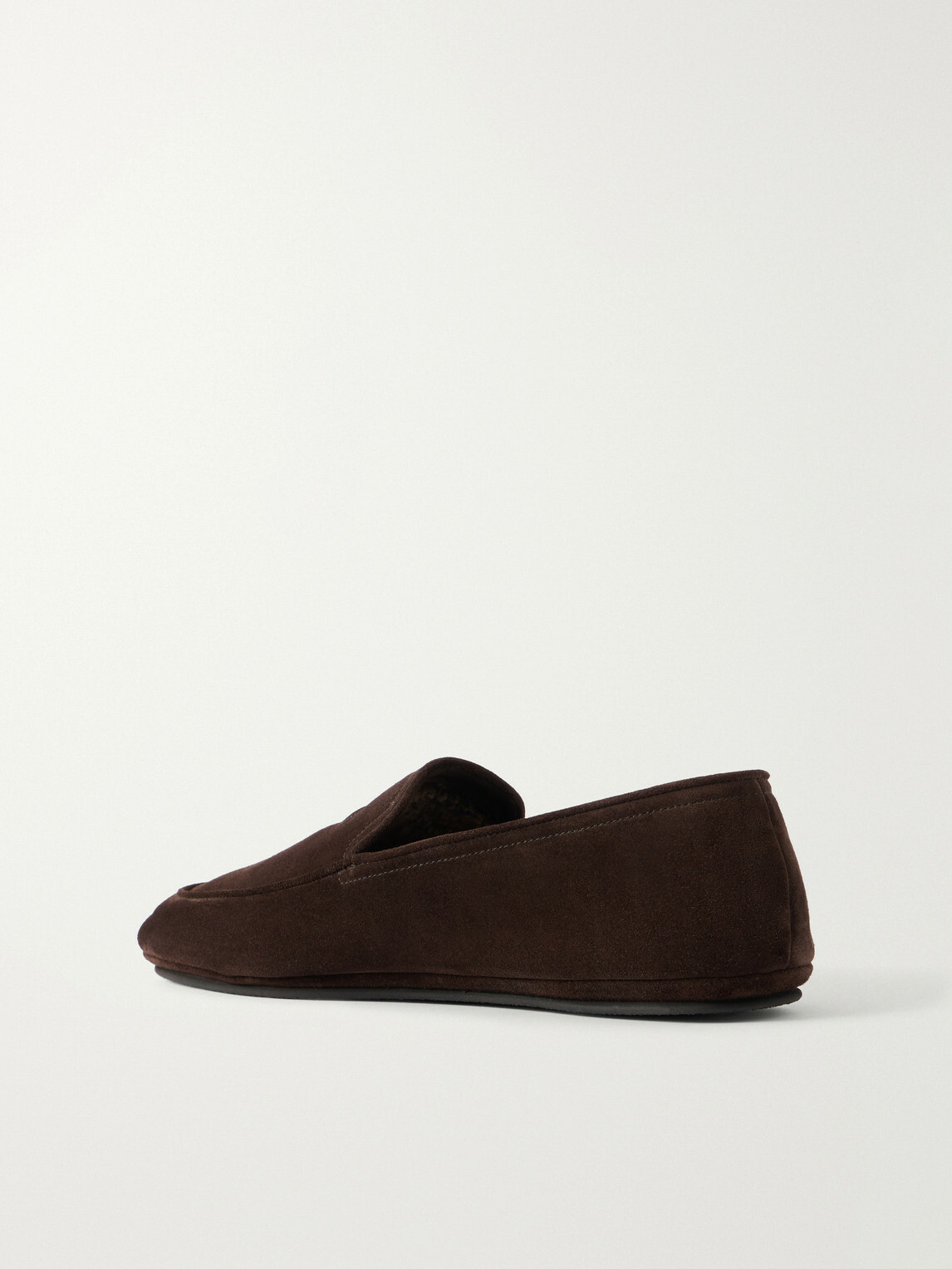 John Lobb - Kingstone Suede Slippers - Brown