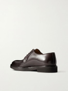 Mr P. - Leather Derby Shoes - Brown