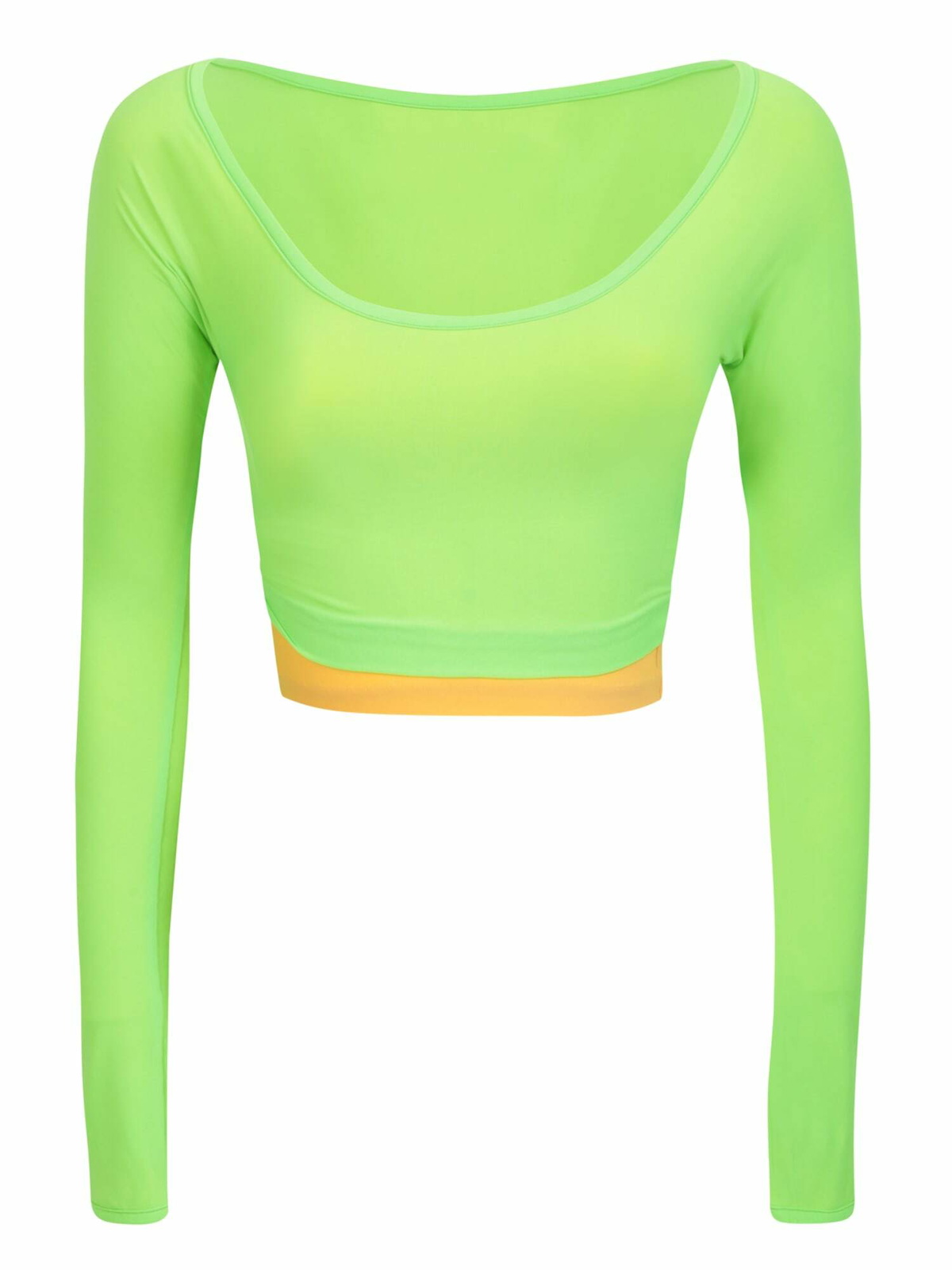 Sunnei Neon Green Layered Top