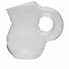 Home Studyo Emily Jug - Glass in Clear 