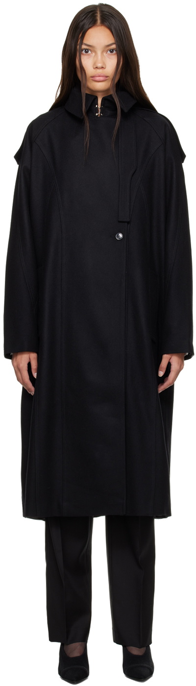 Boyarovskaya Black Pasta Coat