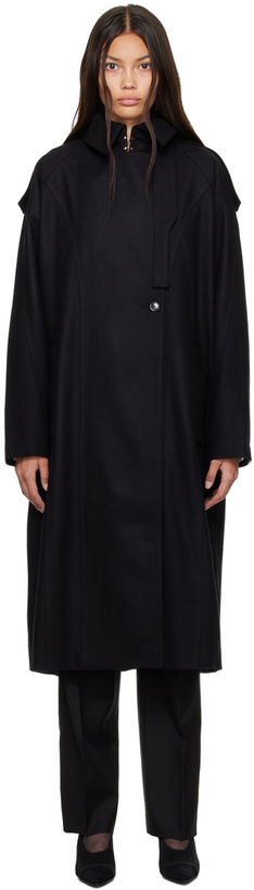 Photo: Boyarovskaya Black Pasta Coat