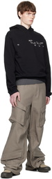 HELIOT EMIL Black Fulgens Hoodie