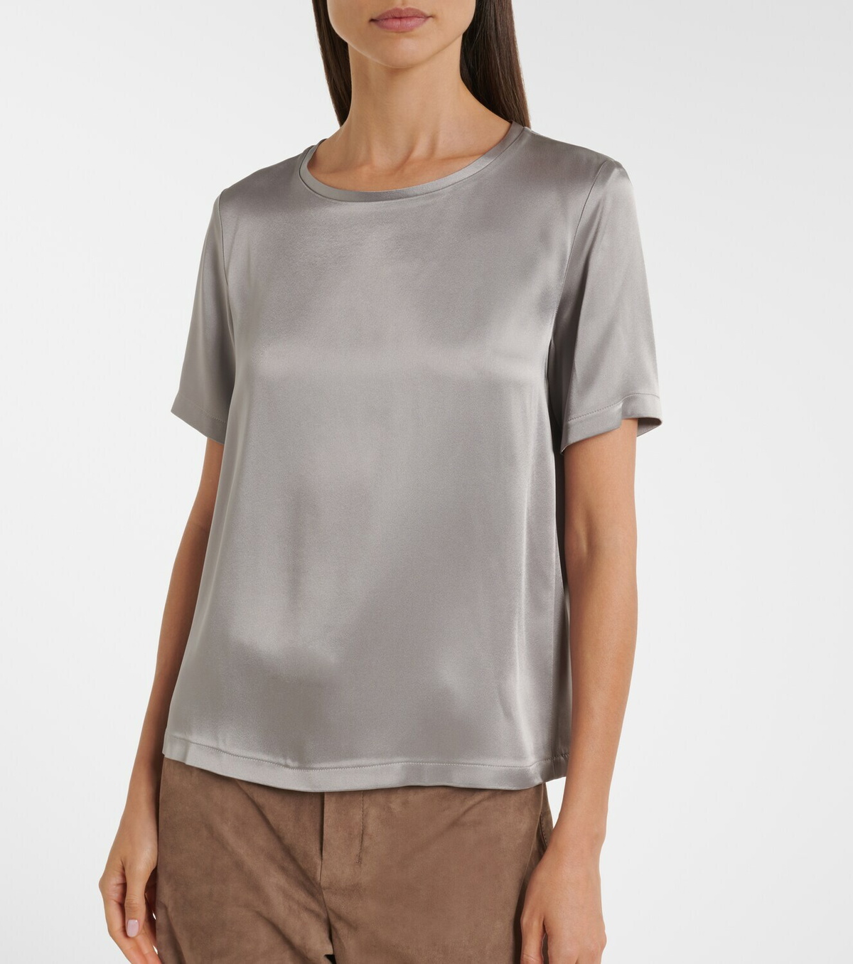'S Max Mara Satin T-shirt