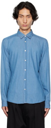 BOSS Blue Slim-Fit Shirt