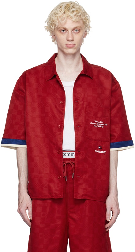 Photo: Tommy Jeans Red Checkerboard Shirt