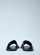 The Row Malick Crossed-Strap Sandals