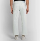 Maison Margiela - Distressed Bleached Denim Jeans - Neutrals