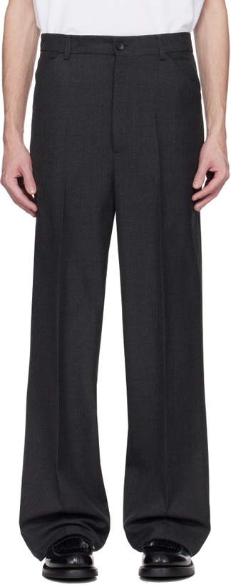 Photo: Bally Gray Twill Trousers