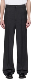 Bally Gray Twill Trousers