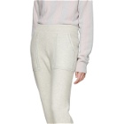 Bottega Veneta Grey Wool Lurex Lounge Pants