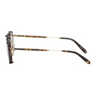 Garrett Leight Tortoiseshell Grant Clip-On Sunglasses