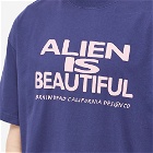 Brain Dead Men's Beautiful Alien T-Shirt in Navy