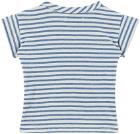 Bobo Choses Baby Blue Striped T-Shirt